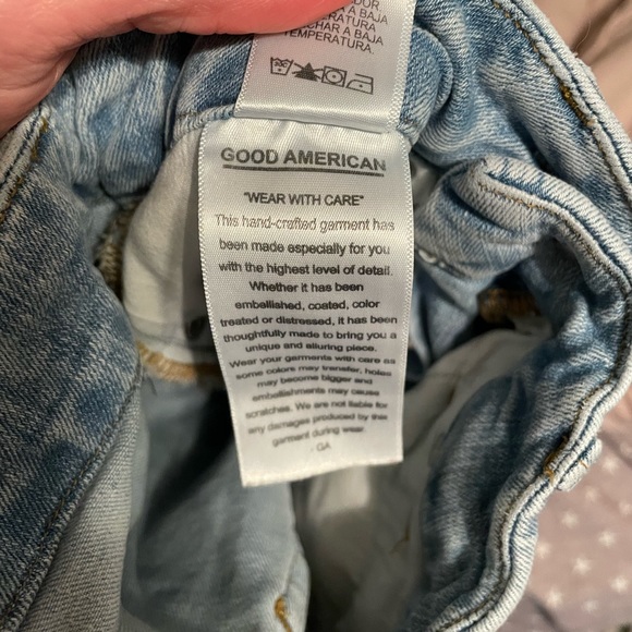 Good American good waist jeans… worn few times great condition 0/25 - Picture 2 of 5